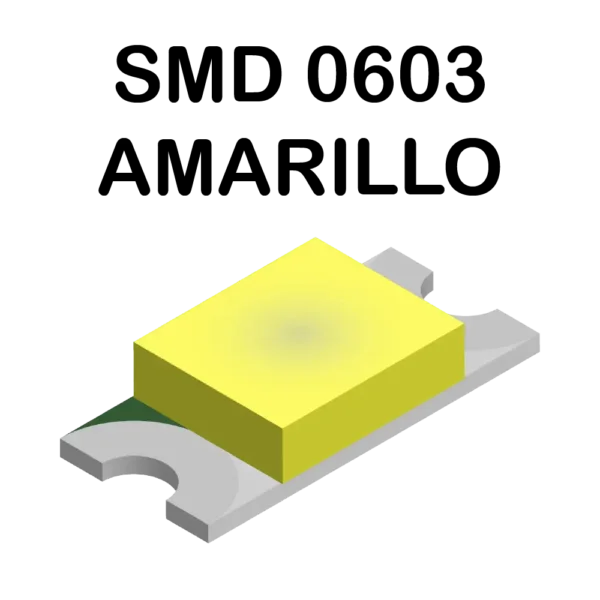 Led SMD 0603 Amarillo/Yellow CC10