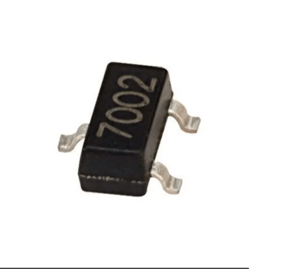 MOSFET N-CHANNEL, 60V 115mA, "7002" 2N7002 (DD11)