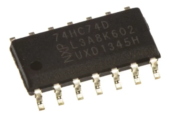 Pestillos TOSHIBA, 74HC74D
