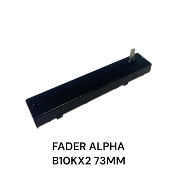 Fader Alpha B10kX2 73mm