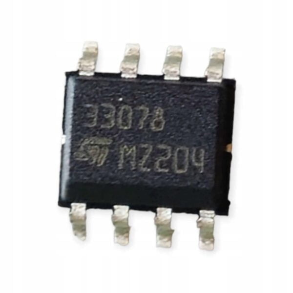 Low noise dual operational amplifier, 18v-36v, MC33078DT (AA43)