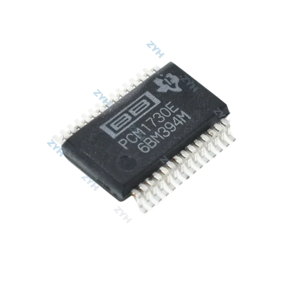 ADC Circuito integrado de convertidor D/A, 5.25 - 24bit, PCM1730E (AA104)