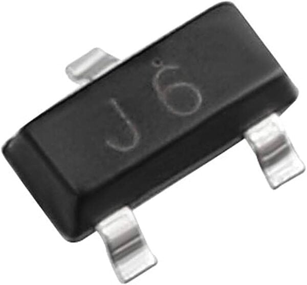 Transistor NPN, 50V 0.1A, "J6" S9014 (DD23)