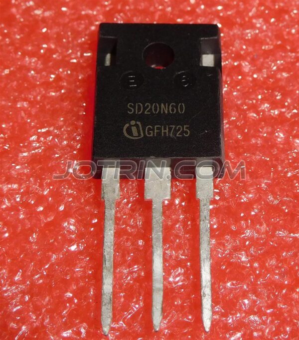 MOSFET N-Channel, 600V 20A, SD20N60 (BB27)