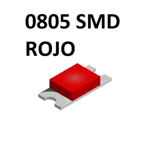 Led SMD 0805 Rojo/Red CC16