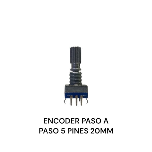 ENCODER PASO A PASO 5 PINES 20MM