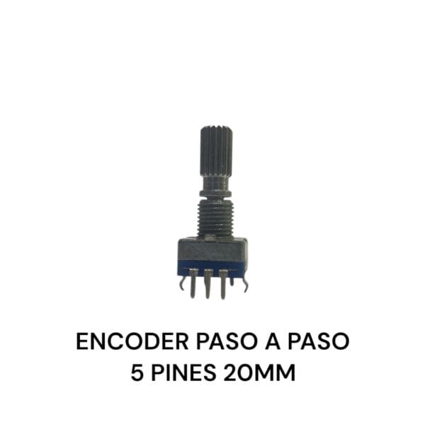 ENCODER PASO A PASO 5 PINES 20MM