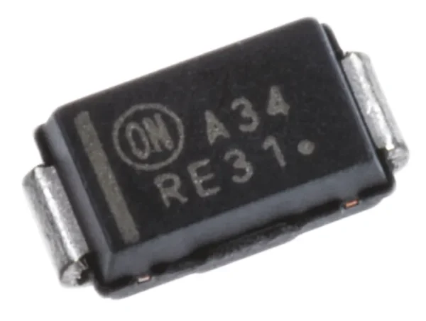 Rectificador diodo Schottky, MBRA340T3G (AA128)